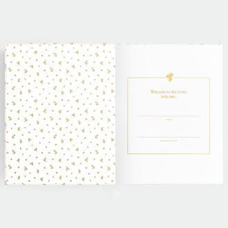 Fox & Fallow | Baby Book, Forget-Me-Not