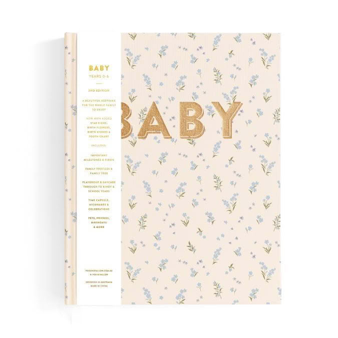 Fox & Fallow | Baby Book, Forget-Me-Not - Image 3