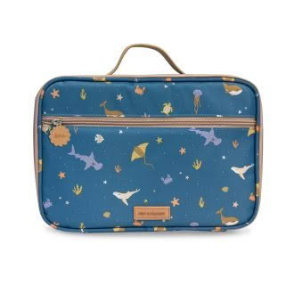 Fox & Fallow | Lunch Bag, Ocean Marine (Large)