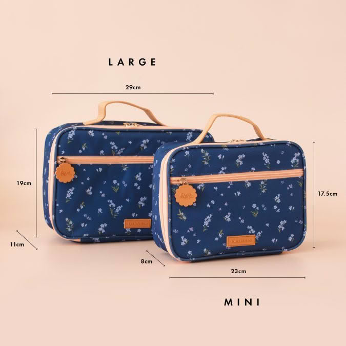 Fox & Fallow | Lunch Bag, Forget-Me-Not (Mini) - Image 7