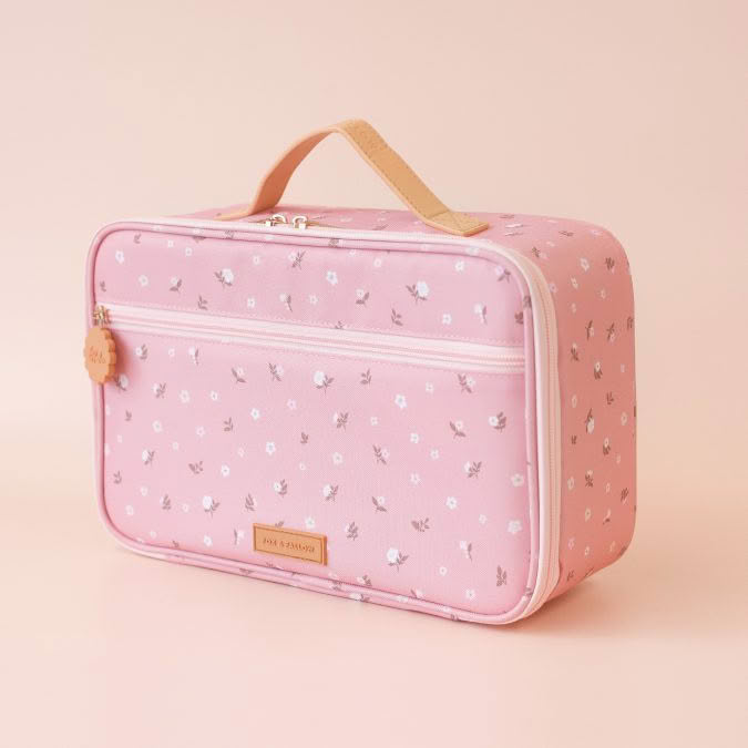 Fox & Fallow | Lunch Bag, Dusty Roses (Large) - Image 2