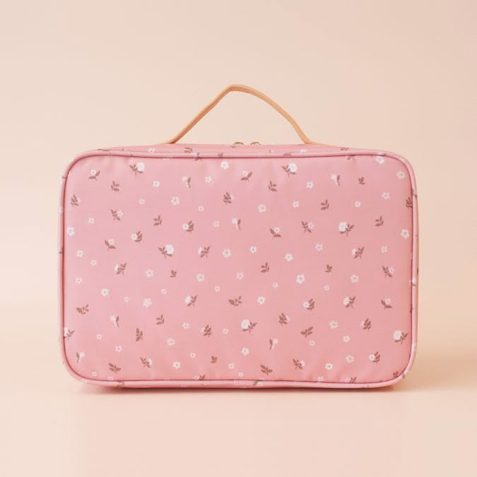 Fox & Fallow | Lunch Bag, Dusty Roses (Large) - Image 3