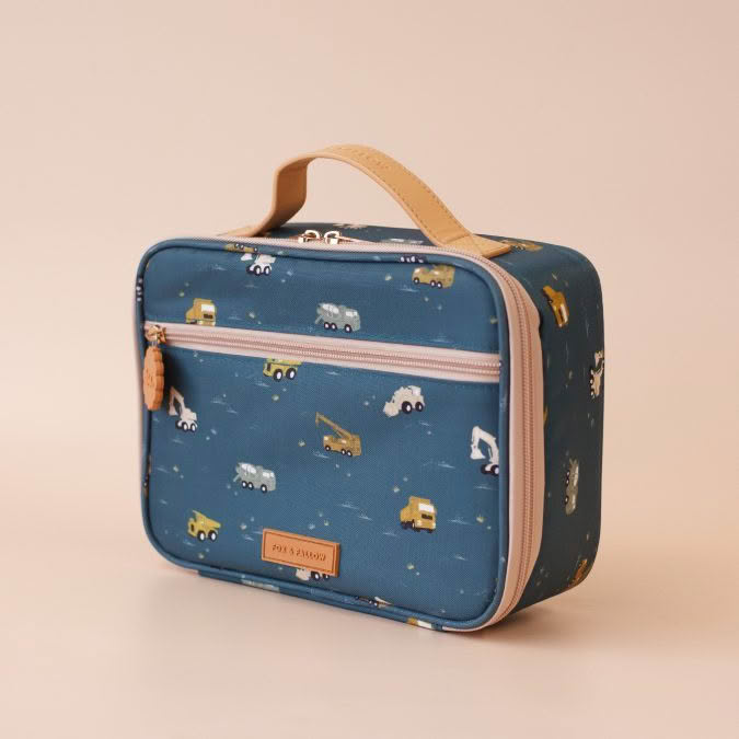 Fox & Fallow | Lunch Bag, Trucks (Mini) - Image 2