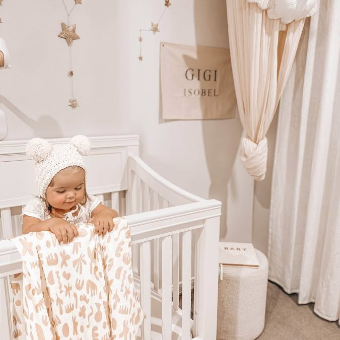 Fox & Fallow | Organic Muslin Wrap Swaddle, Helios - Image 2