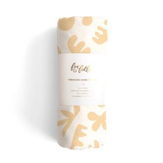 Fox & Fallow | Organic Muslin Wrap Swaddle, Helios