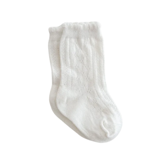 Ziggy Lou | Socks, White Lace Top