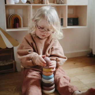 Mushie | Stacking Ring Tower, Original