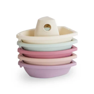 Mushie | Bath Boats, Petal