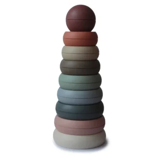 Mushie | Stacking Ring Tower, Original