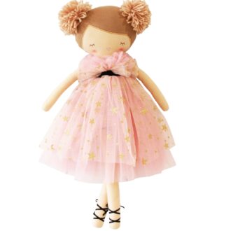 Alimrose | Halle Ballerina Doll, Fair and Strawberry Blonde