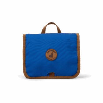 Crywolf | Hanging Toiletry Bag, Deep Sea Colourblock