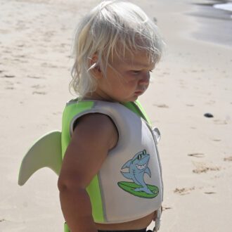 SUNNYLiFE | Kids Swim Vest, Shred Shark
