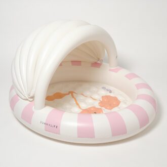 SUNNYLiFE | Kids Inflatable Pool, Cotton Candy Cherry