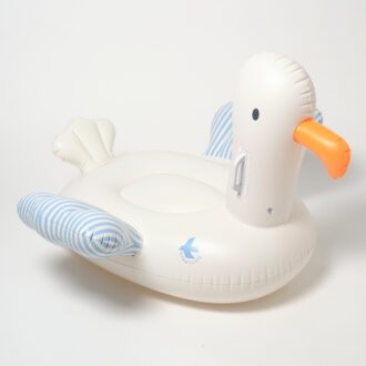 SUNNYLiFE | Kids Ride-On Sammy the Seagull Blue Stripe