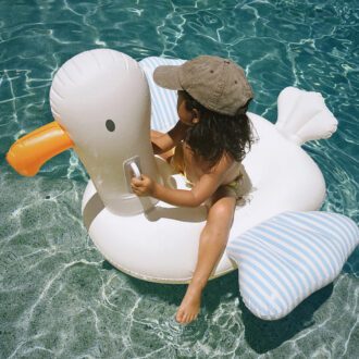 SUNNYLiFE | Kids Ride-On Sammy the Seagull Blue Stripe