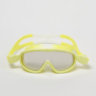 SUNNYLiFE | Kids Swim Mask, Salty the Shark Neon Yellow