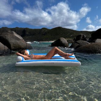 SUNNYLiFE | Luxe Lilo, Blue Stripe